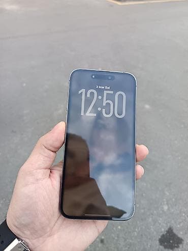 iphone az: IPhone 14 Pro Max, 256 GB, Deep Purple, Simsiz şarj, Face ID, Sənədlərlə — 2