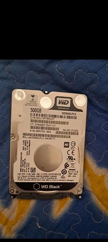 Daxili Sərt disk (HDD) Western Digital (WD), 512 GB, 2.5"