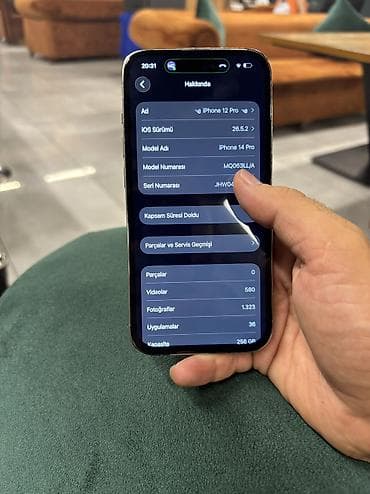 iphone 17 pro azerbaycan: IPhone 14 Pro, 256 GB, Matte Gold, Face ID, Sənədlərlə — 7