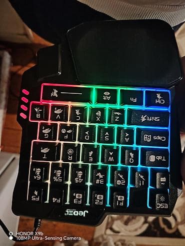 arxa goruntu kamerası: Jedel F3 təkəlli oyun klaviaturası - Brend/model: Jedel F3 — 2