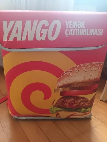 Yango kuryer termo çantası - Brend dizaynlı, “Yango – Yemək — 1