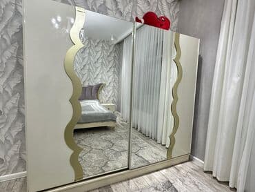 tek yatag: İkinəfərlik çarpayı, Dolab, Termo, 2 tumba, İtaliya, İşlənmiş — 3