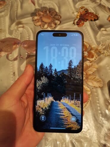 Smartfon – qara rəng, düz kənarlı korpus - Korpus: mat qara, düz