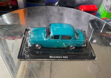 metbex tavan modelleri: Коллекционная модель Moskvich 402 blue green 1956 DeAgostini Scale — 9