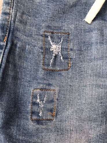 qara uşaq şalvarları: Cins şalvar, Oğlan üçün, 6 - 7 yaş, Benetton — 2