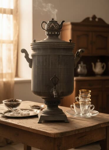 sımavarlar: İşlənmiş Od Samovar, 10-dan çox l, Ünvandan götürmə, Pulsuz çatdırılma, Ödənişli çatdırılma — 2