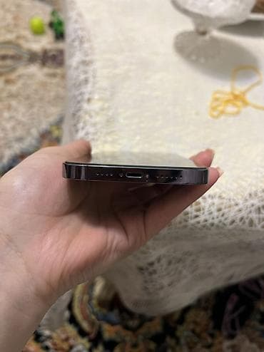 appl: IPhone 14 Pro Max, 128 GB, Deep Purple, Zəmanət, Barmaq izi, Face ID — 4