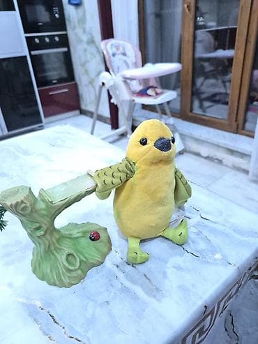 Tekstil: Fiqur, Plastik, rəng - Sarı — 1