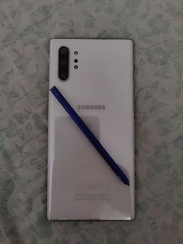 samsunk note 10: Samsung Note 10 Plus, 256 GB, rəng - Ağ, Barmaq izi, İki sim kartlı, Face ID — 3