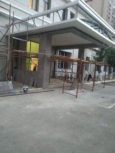 ev fasad uzlukleri: Her növ qayanag fasad işlərinin görülməsi metalkanstruksiya navesler — 11