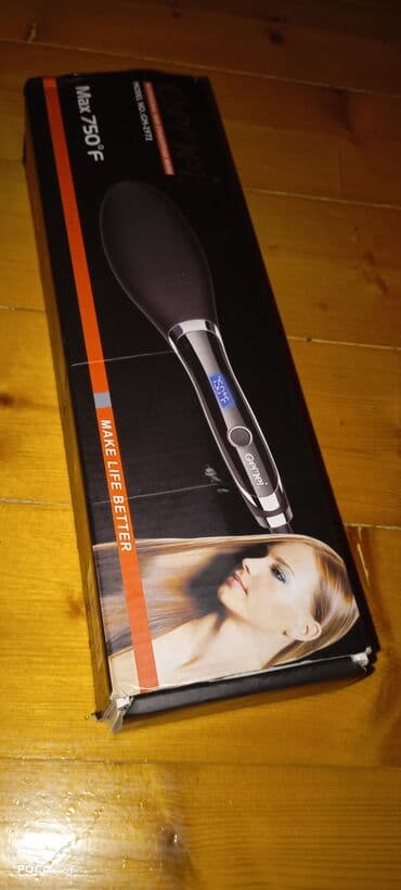 sac duzləşdirici keratin: - Gemei saç düzləşdirici daraq - Rəqəmsal ekranlı idarəetmə - — 1