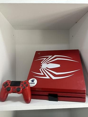 sony erikson: Playstation 4 Pro Spider-Man Edition Prosivka🔥 1TB Yaddaş✅ 15-17 ədəd — 2