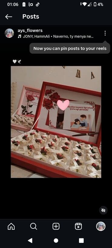 Xalçalar: Dekorativ gül buketi, qırmızı və ağ rənglərdə hazırlanmış, parlaq — 2