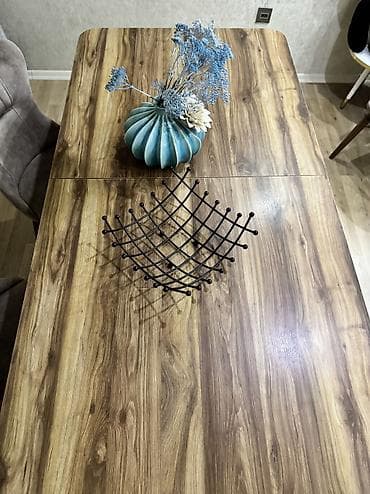 parca stul: Qonaq masası, Açılmayan, Taxta, Dördbucaq masa — 9