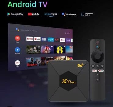 tv android box: Yeni Smart TV boks Pulsuz çatdırılma, Ünvandan götürmə — 2