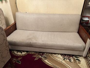 QAZ: İşlənmiş, Divan, 2 kreslo, Bazasız, Açılmayan — 1