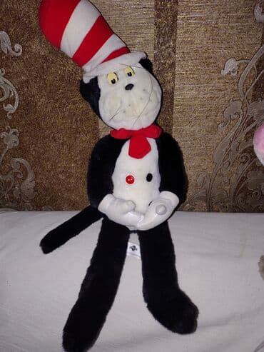 ağ kedlər: Ağ rəngli, yumşaq materialdan hazırlanmış bu ayı oyuncağı, qəhvəyi — 3