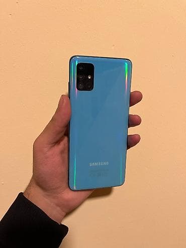 ekran samsung a71: Samsung Galaxy A51 5G, 128 GB, rəng - Göy — 1
