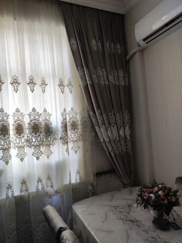 tül parçalar: Pərdələr iki hissədən ibarətdir: tül və qalın parça. Tül hissəsi açıq — 1