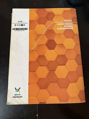 defter uzleri pdf: Riyaziyyat 9-cu sinif, 2022 il — 2