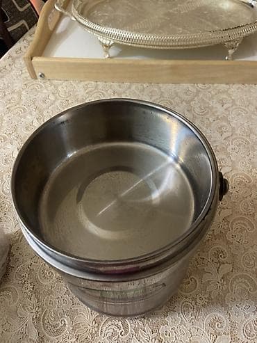 ev yemekleri: Rəng - Gümüşü, Yəmək üçün termos, Paslanmayan polad — 3