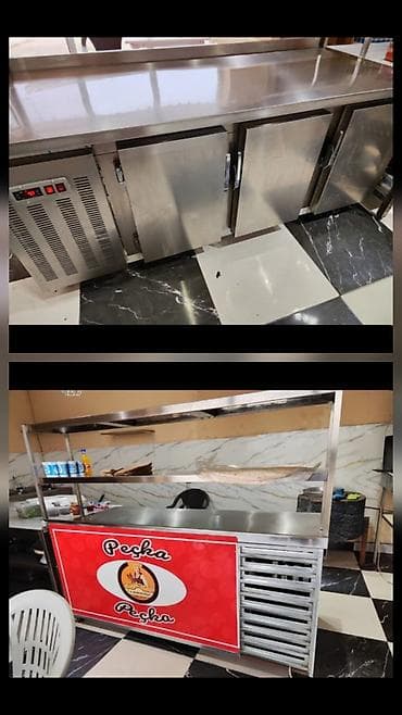 Reklam lövhələri: *SEVA XİRDALAN* NERJ materialli Soyuducu dəzgah satilir. Ölçüsü eni — 1