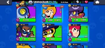 Digər kolleksiyalar: Brawl Stars hesabı – yüksək göstəricilər və zəngin kolleksiya Profil — 10