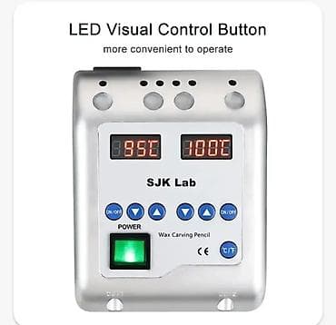tib: Elektro şpatel-Dental texnikləri üçün alət - SJK 2 qələmli, display — 2