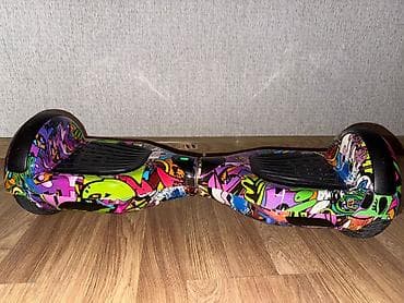 ucuz hoverboard: Qraffiti dizaynlı elektrikli hoverboard (self-balancing skuter) - — 3