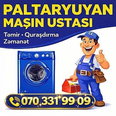 Paltaryuyan maşın ustası xidməti - Paltaryuyanların peşəkar təmiri -