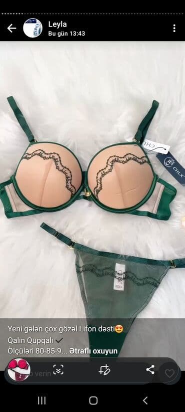 push up busqalterləri: Məhsul: Qadın lifonları və lifon dəstləri Xüsusiyyətlər: - — 3