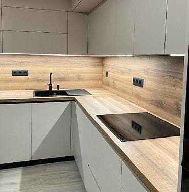 quxna mebeləri: Sifarişlə mətbəx dəsti, Özü çəkən petlələr, MDF, Kredit yoxdur, Pulsuz çatdırılma, Rayonlara çatdırılma — 2