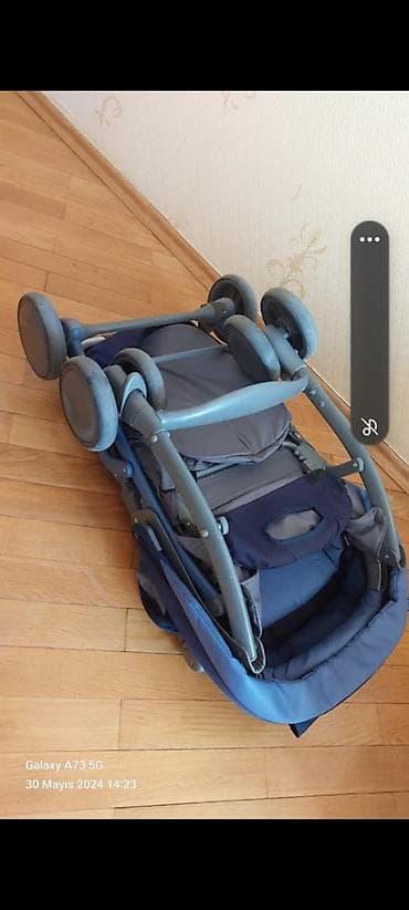 Nənnilər: Çıxarılmayan beşikli araba, Chicco, İşlənmiş, Cins: Oğlan, Yaş: <1 ay, Ünvandan götürmə — 4