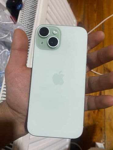 099 nomre axtarisi: IPhone 15, Yaşıl, Simsiz şarj — 1