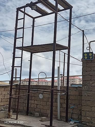 Metal fermalar: Metaltənzimli su çəni üçün platforma/karkas - Material: qalın divarlı — 1