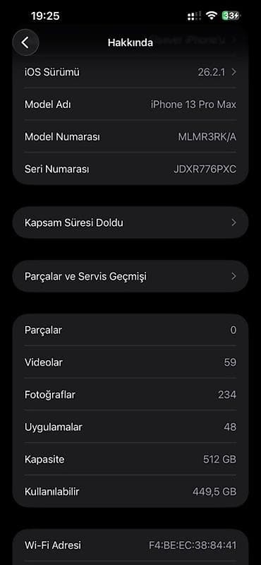 samsung telefon: IPhone 13 Pro Max, 512 GB, Ağ, Simsiz şarj — 7