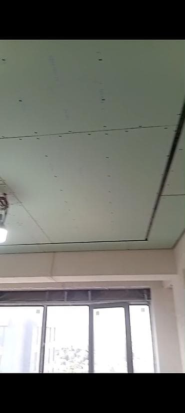 mdf qapı: Xidmət: Alçıpan tavan və suvaq/aboy işləri - Alçıpan asma tavanların — 4