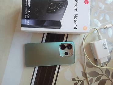 apo ses sistemi: Redmi Note 14, 256 GB, rəng - Qara — 5