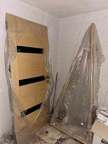 islenmis stol stullar: Uzunluqu 2 Metr Eni 80 islenmis qapi islek veziete — 1