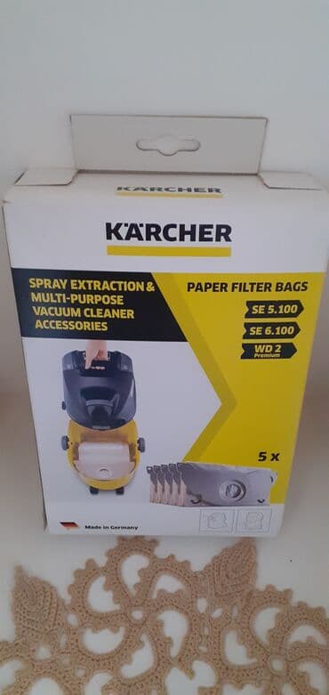 Tozsoran Karcher, Quru təmizləmə, Pulsuz çatdırılma