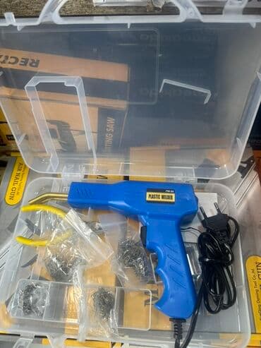 Alətlər dəsti – elektrikli və əl alətləri 1) Plastik qaynaq cihazı