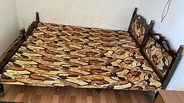 İşlənmiş, İkinəfərlik çarpayı, Bazasız, Matrassız, Siyirməsiz, Azərbaycan