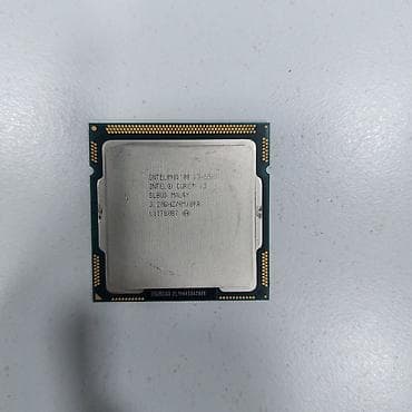 kamputer ucuz: Prosessor Intel Core i3 Prosessor “LGA 1156 (1ci nəsil) İntel Core i3 550”, 4 nüvə, İşlənmiş — 2