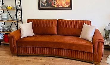 puf divan: Divan, Yeni, Açılmayan, Bazasız, Vеlur parça, Pulsuz çatdırılma — 2