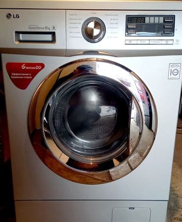 təzə paltaryuyan: Paltaryuyan maşın LG, 6 kq, İşlənmiş, Avtomat, Ünvandan götürmə — 2