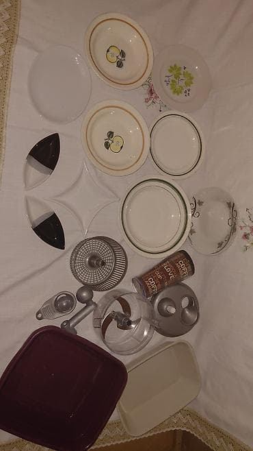 Çay dəsti, rəng - Narıncı, Şüşə — 6