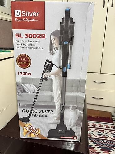 indesit ds 4160 s: Silver SL 3002B şaquli elektrik süpürgəsi - Güc: 1200W - Texnologiya — 2