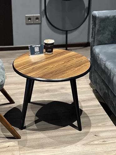 stol taxta: Yumru masa, Açılmayan, Təkərsiz, Taxta, Zəmanətsiz — 2