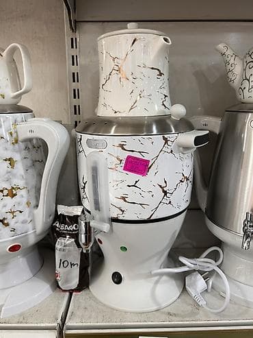 samovar: Yeni Elektrik Samovar, 4 l, Pulsuz çatdırılma — 4