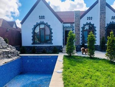 kirayə bağ evləri günlük: 160 kv. m, 4 otaqlı, Hovuzlu, Kombi, Qaz, Kanalizasiya — 12